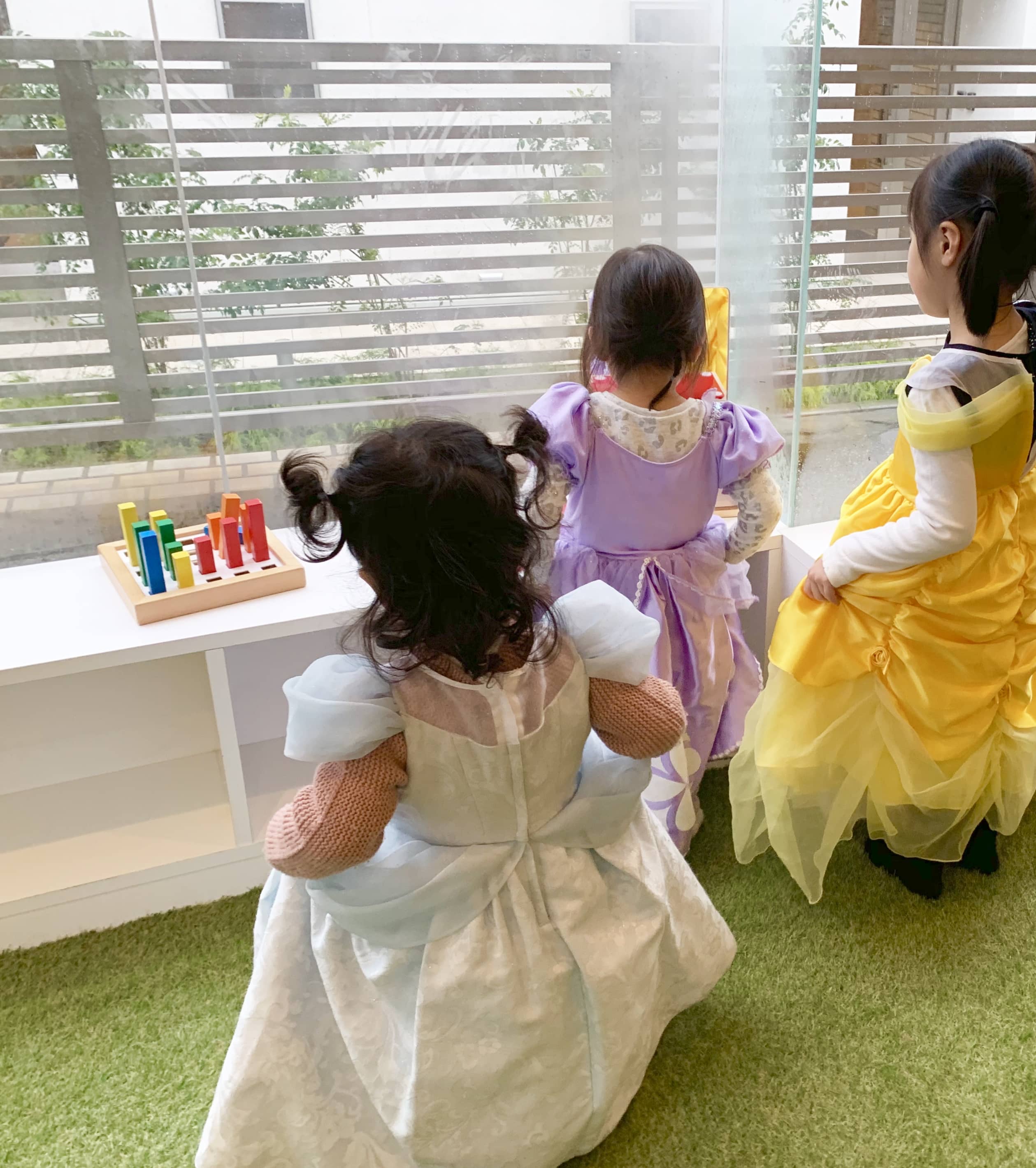 プリンセスのドレス ディスカバリーキッズスクール 祐天寺